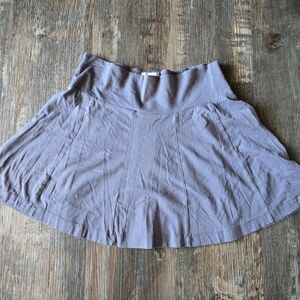 American Eagle Outfitters Gray Mini Skirt M Coquette Athleisure
